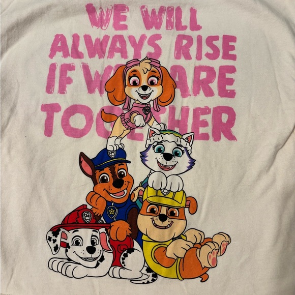 Zara Cream Paw Patrol Kids Shirt - Picture 4 of 4